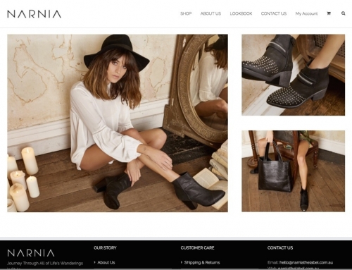 Narnia The Label New Website